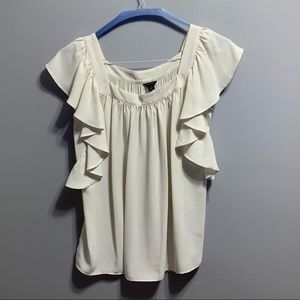 Ann Taylor White Blouse